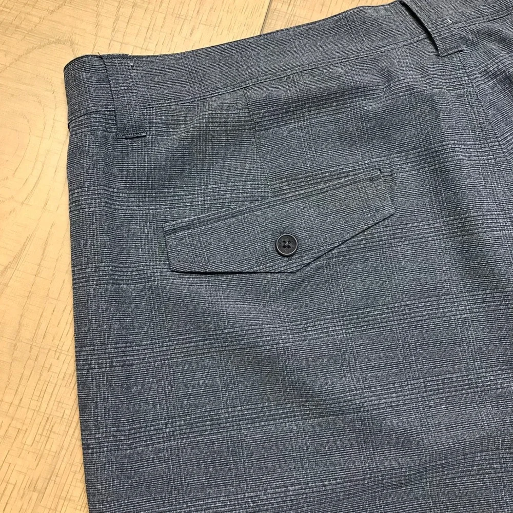 Travis Mathew Shorts Mens Size‎ 38 Blue Performance Golf Chino Preppy Stretch 9